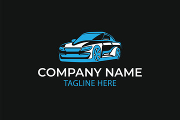 Car rental, Car washing, Car selling logo