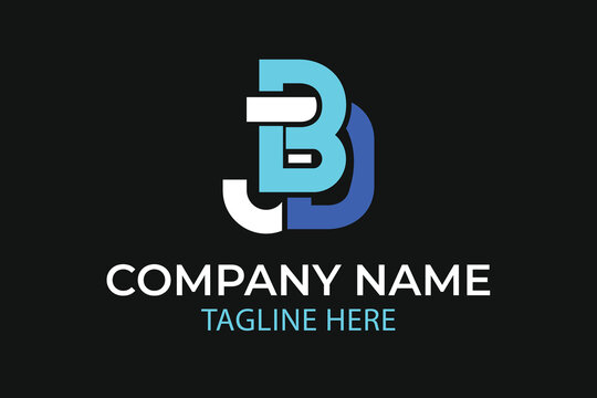 JBD, JBD lettermark logo, JBD wordmark logo, JBD monogram logo