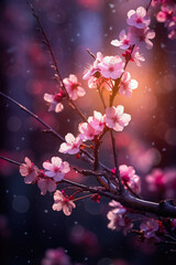 Beautiful Cherry Blossom Branch	
