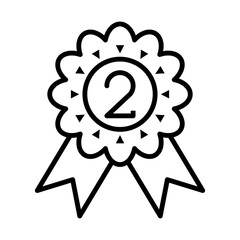 Medal icon design