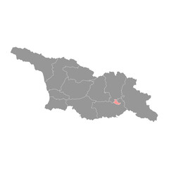 Obraz premium Tbilisi city map, administrative division of Georgia. Vector illustration.