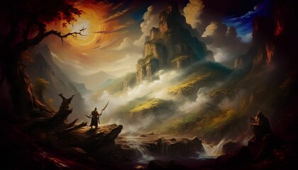 Obraz premium when nature angry