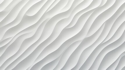 White Wallpaper Background Template Plain Solid Color Beautiful Luxury Elegant Soft Quality Texture Curves Smooth Lines Wave Water Liquid Flow 3D Illustration Presentation Slides Theme Collection 16:9