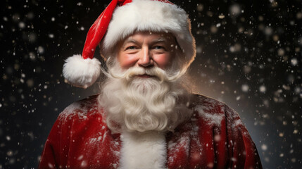 Santa Claus in Christmas season.