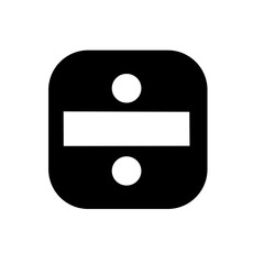 divide sign Icon