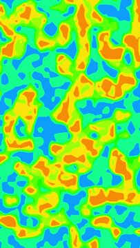 colorful background with abstract shapes, vertical video