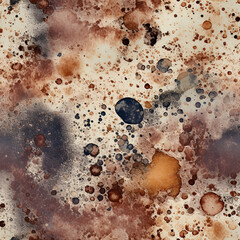 Seamless pattern with streaks with splashes, streaks beige, burgundy, indigo