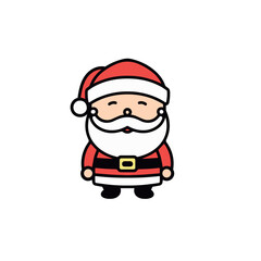 cartoon santa claus