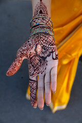 Multiracial mariage in Paris, France