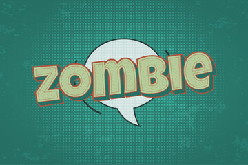 Comic Carton 3D Text Style, Editable Text Effects With Halftone and Texture Pattern. 