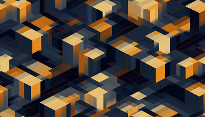 Isometric translucent abstraction
