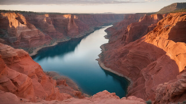 River and canyon