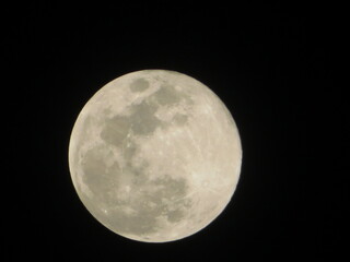 full moon in the night November 2023 in Thailand