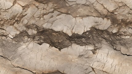 Seamless Tileable Texture: Close-Up of Rough Marbled Stone Background with Nature-inspired Patterns and Earthy Tones
