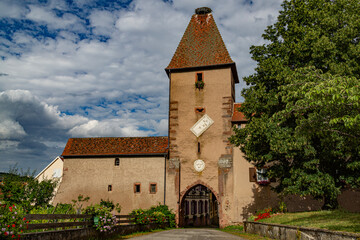 Fototapeta premium Ammerschwihr, Haute-Rhin, France