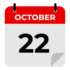 Calendar 22 October