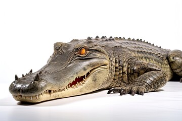 Crocodile clipart, Reptile illustration