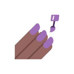 Nail Polish: Medium-Dark Skin Tone