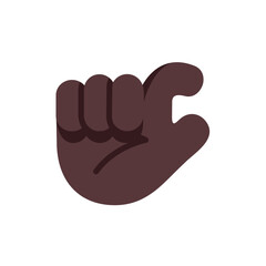 Pinching Hand: Dark Skin Tone