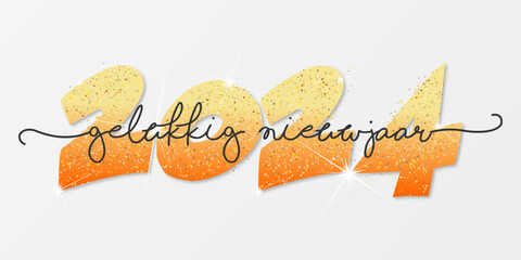 2024 - gelukkig nieuwjaar 2024