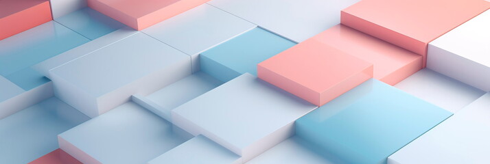 minimalist geometric background in shades of pastel colors