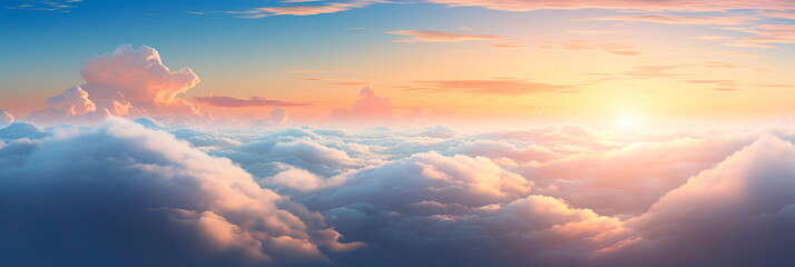 dreamy and surreal world of light clouds, where reality blurs into fantasy.