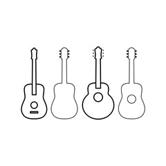 acoustic guitar illustration
