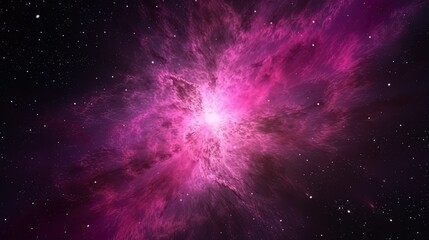 Pink universe light. Galaxies sky in space Planets and stars beauty of Galaxy space exploration.