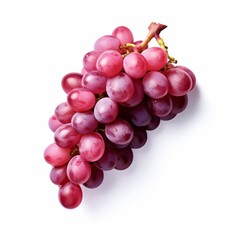 Fototapeta premium Fresh tasty grapes on white background