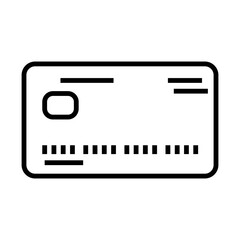 Obraz premium Credit Card icon Design