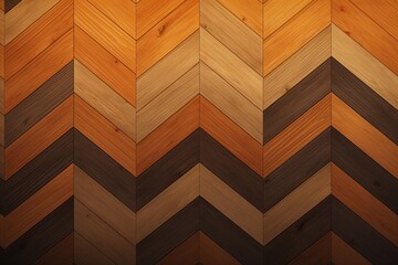 Brown wooden background. Wood texture surface. Generative AI