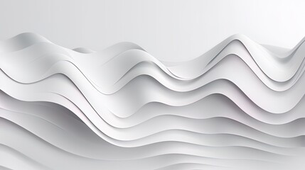 Obraz premium Abstract white and grey background. polygonal art pattern style Geometry texture futuristic