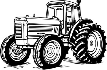 Farming Tractor Vehicle