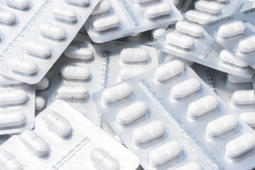 
pack of white pills