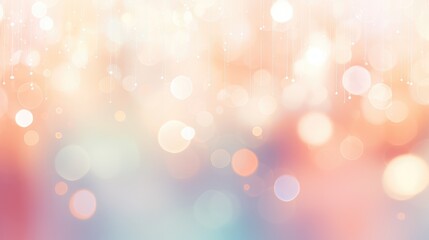 Abstract particle pink and blue with glow glitter wave and light bokeh background.