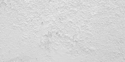 Beautiful white cement wall plastered surface background pattern. Clean white wall advertising backdrop. Concrete white wall. Seamless cracked off white stone smooth wall texture. 