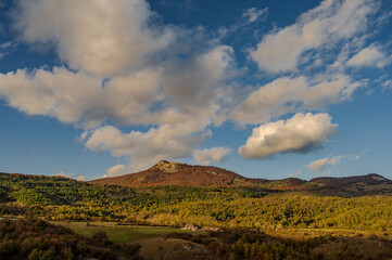 Molise, Italy. Spectacular autumn landscape 11112023