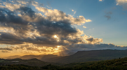 Molise, Italy. Spectacular autumn landscape 11112023