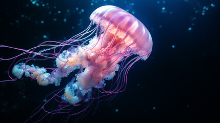 Fototapeta premium jelly fish in the water