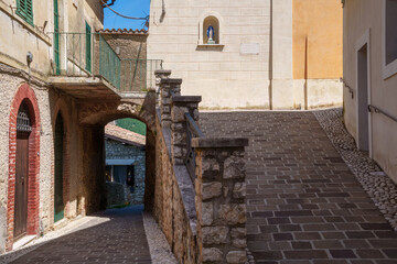 Morro Reatino, old village in Lazio, Italy