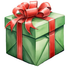 Christmas Gift Box Green