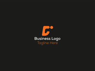 Obraz premium letter business minimal logo design