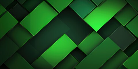 Abstract shape green rectangle rhombus background wallpaper.