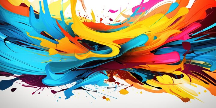 Abstract hd colorful background, graffiti, full hd colored banner, ultra colors, colored wallpaper.