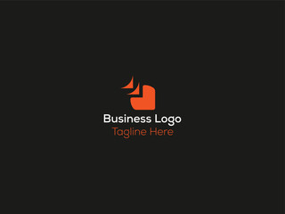 letter business minimal logo design