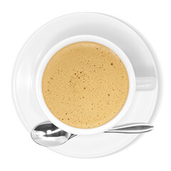 カフェオレ コーヒー イラスト リアル