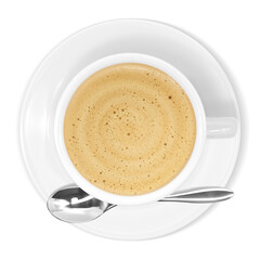 カフェオレ コーヒー イラスト リアル