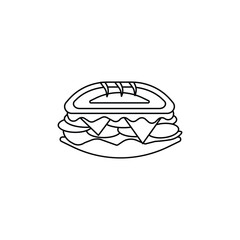 sandwich vector type icon