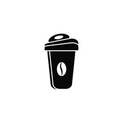 coffee cup vector type icon