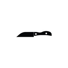 chefs knife vector type icon